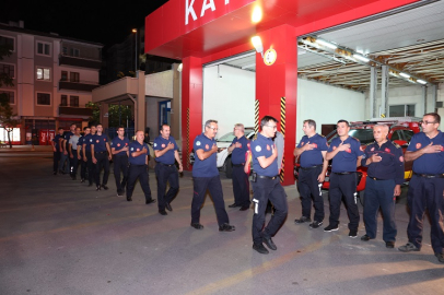 Mersin'deki yangına Kayseri'den takviye