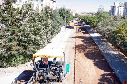 Nevşehir Belediyesi'nden sıcak asfalt mesaisi