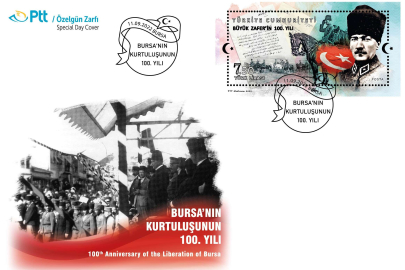 PTT'den Bursa'nın kurtuluşuna 'özel' ilgi