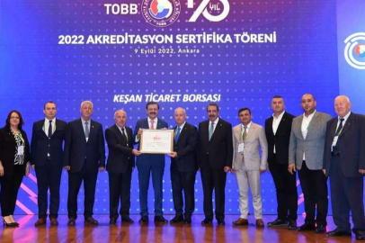 Edirne Keşan'da Ticaret Borsası kalitesini tescilledi