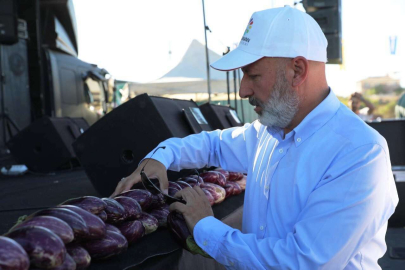 Kayseri Kocasinan Belediyesi'nden Patlıcan Festivali