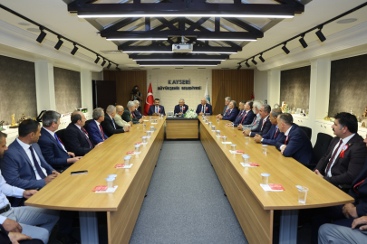 Ahilik Kutlama Heyeti'nden Büyükkılıç'a ziyaret