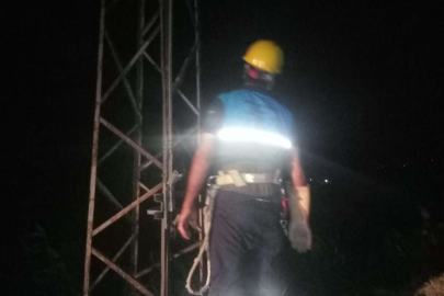 Manisa Alaşehir'de arızaya enerji önlemi