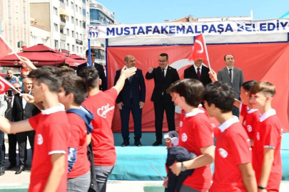 Bursa Mustafakemalpaşa'da kurtuluş coşkusu