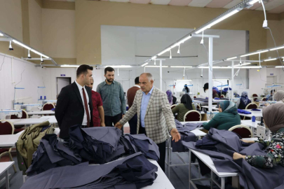 Kayseri Yahyalı'ya Tekstil Atölyesi