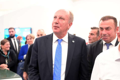 Rize'de Muharrem İnce'ye havalimanında karşılama