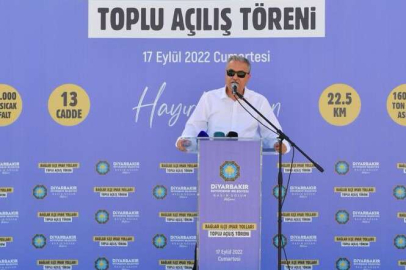 Diyarbakır Bağlar'da 13 caddeye toplu açılış