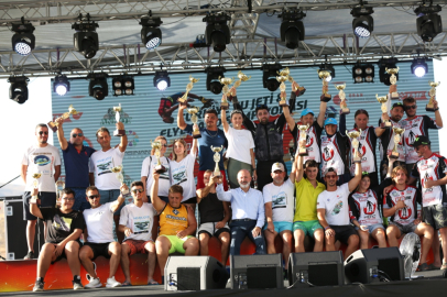Kayseri Kocasinan'da Flyboard heyecanı