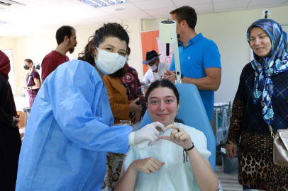 Kocaeli'de özel bireylere ağız ve diş sağlığı taraması