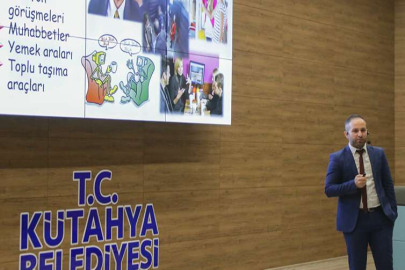 Kütahya Belediyesi'nde personel eğitimleri sürüyor