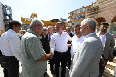 Kocaeli Gebze'de Başkan Büyükakın'dan 'ticari' istişare