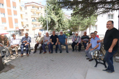 Mehmet Savran Esentepelilerle buluştu