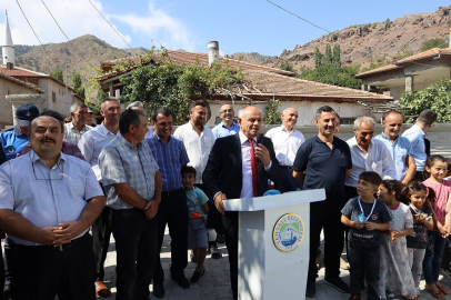 Kayseri Yahyalı'da açılış yağmuru