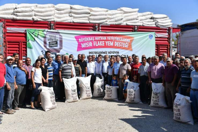 Mersin'de üreticiye belediye desteği