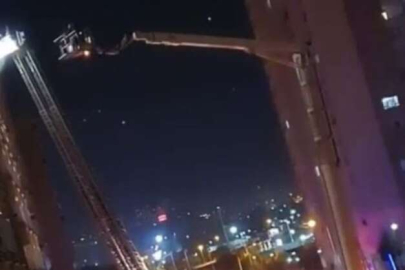 Ankara Mamak'ta 13. katta çıkan yangında bir kişi öldü