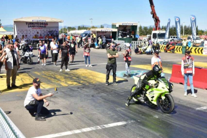 Drag şampiyonası Antalya'da yapıldı