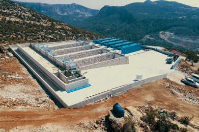 Atıksu arıtma tesisi çalışmalarında sona gelindi