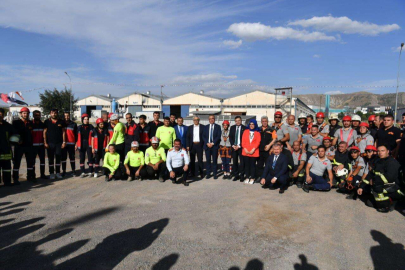 Kayseri OSB'de yangın tatbikatı