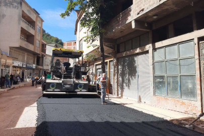 Tepealan’ın merkezi sıcak asfalt ile buluşuyor