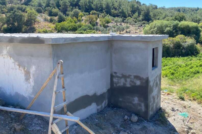 Manisa Akhisar'da içme suyu depolarına bakım