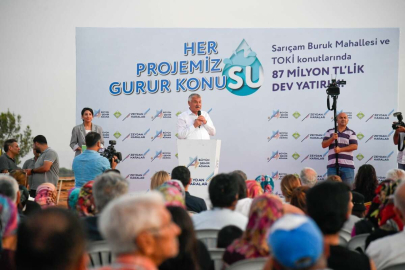 Sarıçam’a 3 dev hizmet daha