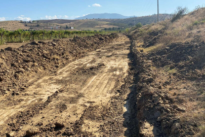 Manisa Salihli'de dere temizliği