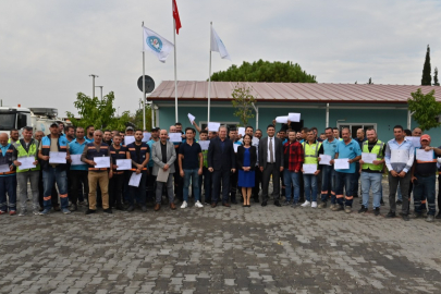 Manisa'da eğitimli personel sertifikalandı