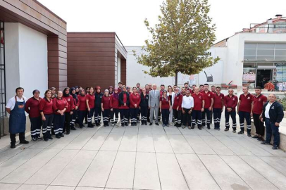 Başkan Zolan, Evde Bakım ve Sağlık Merkezi personeli ile buluştu