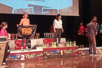 Manisalı atletler Gaziantep'te zirvede