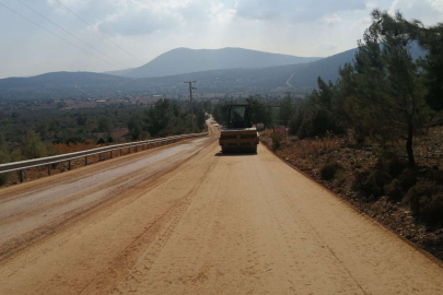 Muğla'da 5 ayda 127 kilometre yol çalışması
