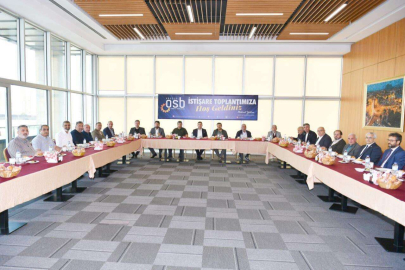 Kayseri OSB'de istişare toplantısı