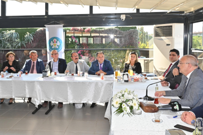 Manisa'da Başkan Ergün muhtarları ağırladı