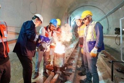 İstanbul'da raylar kaynamaya başladı!
