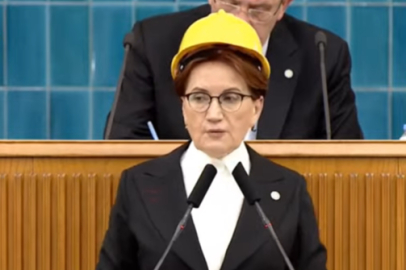 Akşener baretle seslendi: Bu da mı kader Sayın Erdoğan?
