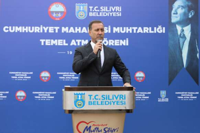 İstanbul Silivri'de yeni muhtarlığa temel atıldı