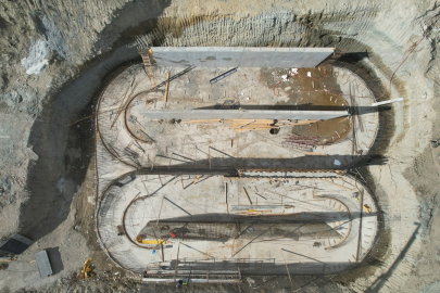 Manisa Demirci'de AAT'de betonerme imalat sürüyor