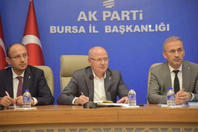 AK Parti Bursa'da Orhangazi ve Karacabey istişaresi