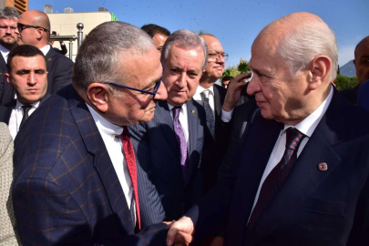 MHP lideri Bahçeli Manisa'da