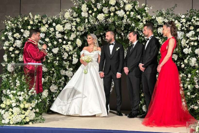 Selin Avcı ile Yılmaz Demirok dünya evine girdi