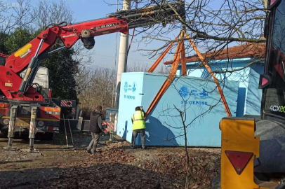 Sakarya Geyve'de 3 mahalleye içme suyu deposu