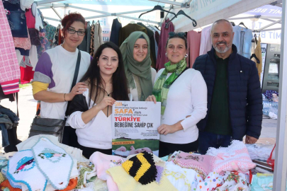 İzmit'te hayırseverler Safa bebek için kermeste buluştu