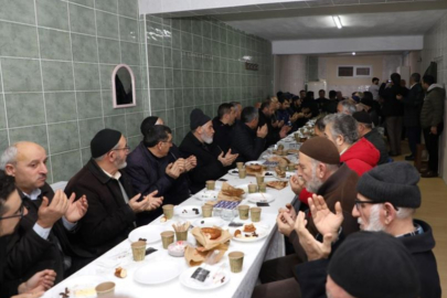 Bursa İnegöl'de 'Bereket Sofrası' kuruldu