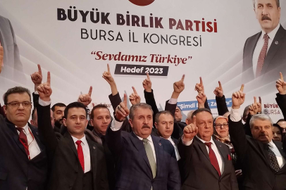 BBP Bursa’da Başkan Filizli güven tazeledi