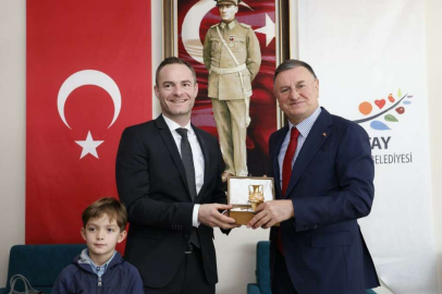 Kardeş şehir Aalen'den Hatay'a ziyaret