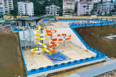 Aquapark tamam, sıra çevre düzenlemesinde