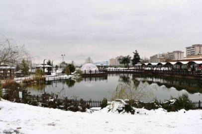 Kahramanmaraş'ta Başkan Güngör’den ekibine kar fotoğraflı teşekkür