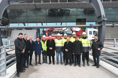 Kayseri protokolünden 'terminal binası' incelemesi