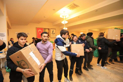 İzmir Güzelbahçe'den yardım eli