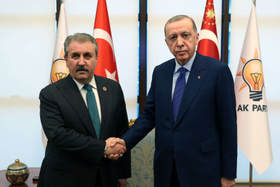 Erdoğan, Destici'yi kabul etti.. Destici'den 'Cumhur' mesajı