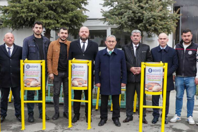 Kütahya'da atılan ekmekler can dostlarını doyuracak